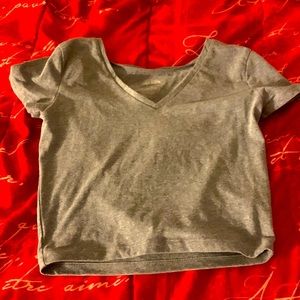 Women’s size medium, gray, wild fable, crop top